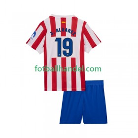 Barn Fotballdrakter Atlético Madrid Julian Alvarez 19 Hjemme 2025-26 Kortermet